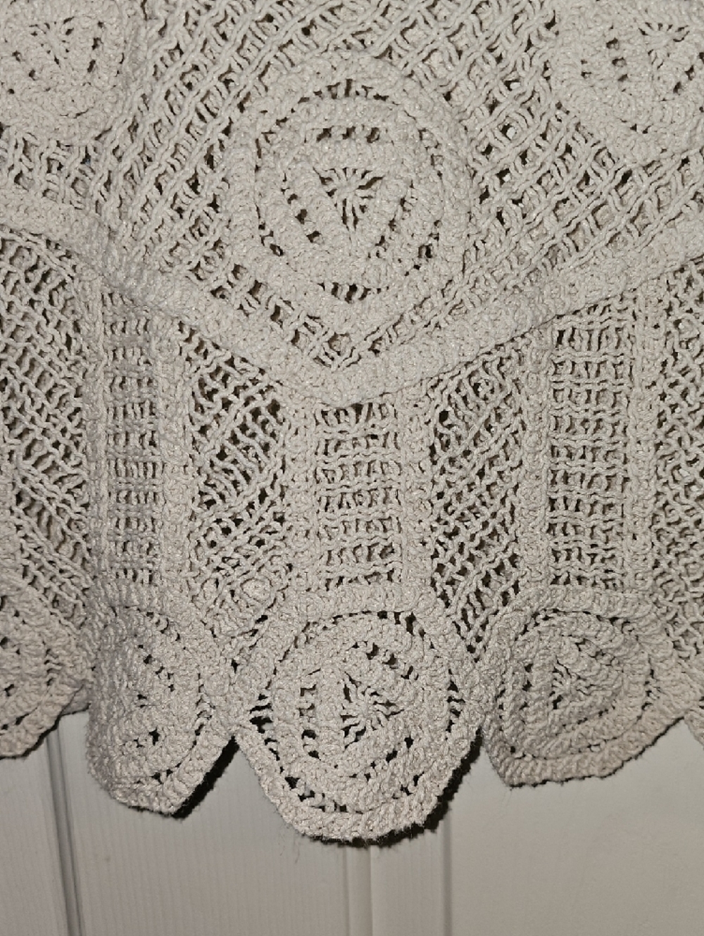 Zara Boho Crochet Crop Tank  (Medium)